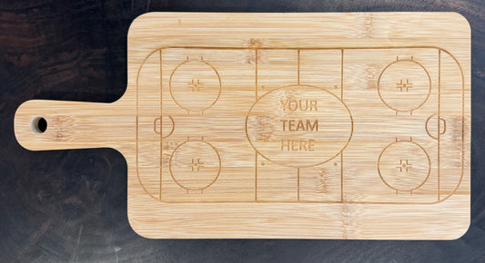 Hockey cutting board